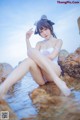 Coser @ 抖 娘 - 利 世: 獒 犬 海边 泳装 (41 photos) P9 No.4a7c97 Image No. 17