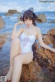 Coser @ 抖 娘 - 利 世: 獒 犬 海边 泳装 (41 photos) P3 No.244494 Image No. 29