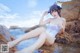 Coser @ 抖 娘 - 利 世: 獒 犬 海边 泳装 (41 photos) P1 No.0b8d37 Image No. 33